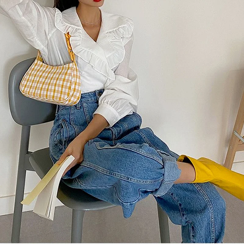 

High Waist Jeans Women Harem Pants Korean Style Outfits Casual High Street Denim Trousers Pantalon Femme Vintage Jeans