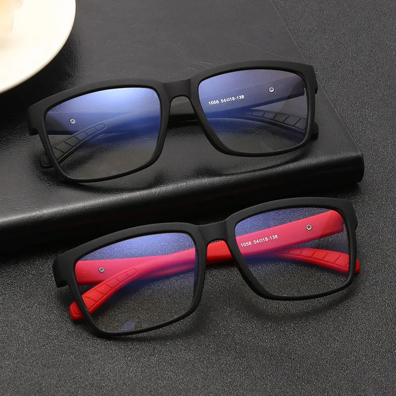 

Retro Square Anti Blue Light Plain Glasses Women Men Classic Vintage Optical Spectacle Glasses Myopia Eyeglasses Frames
