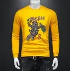 Мужская толстовка с длинным рукавом, осень 2019