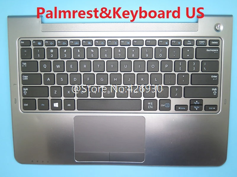 Ноутбук с подставкой и клавиатурой для Samsung NP530U3B 530U3B корейский KR Бразилия BR