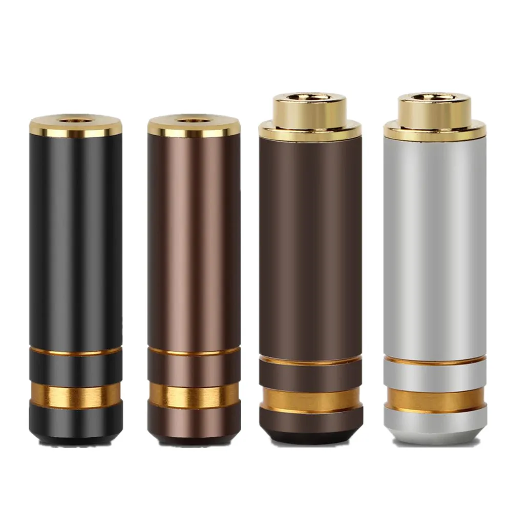 Разъем для наушников Hi Fi разъем 2 5 мм 3 4 медный позолоченный штекер Аудиоразъемы