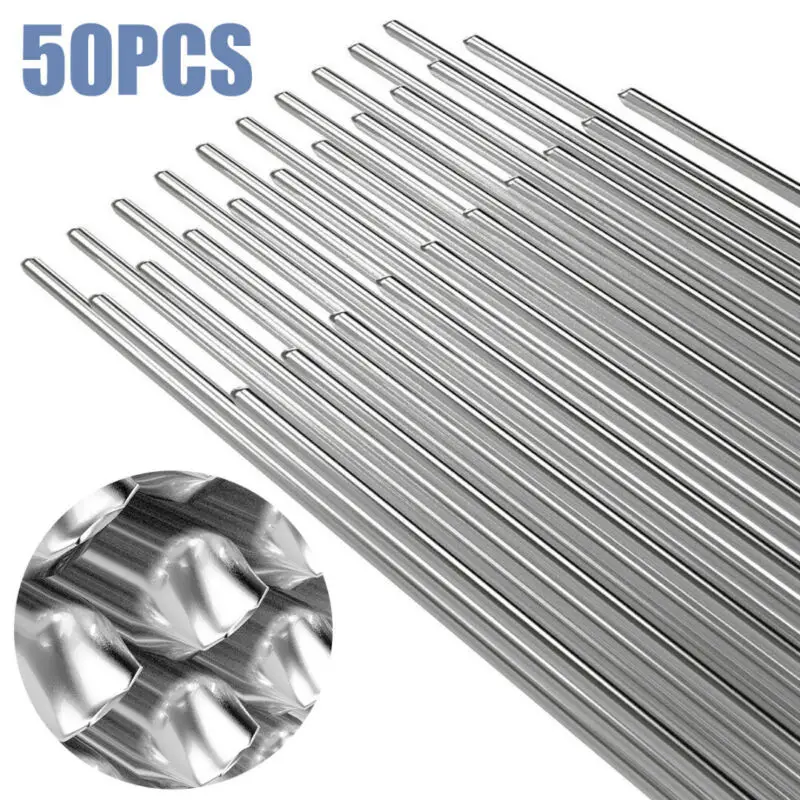 50 шт./компл. и серебряного цветов на низком Температура Алюминий сварочный