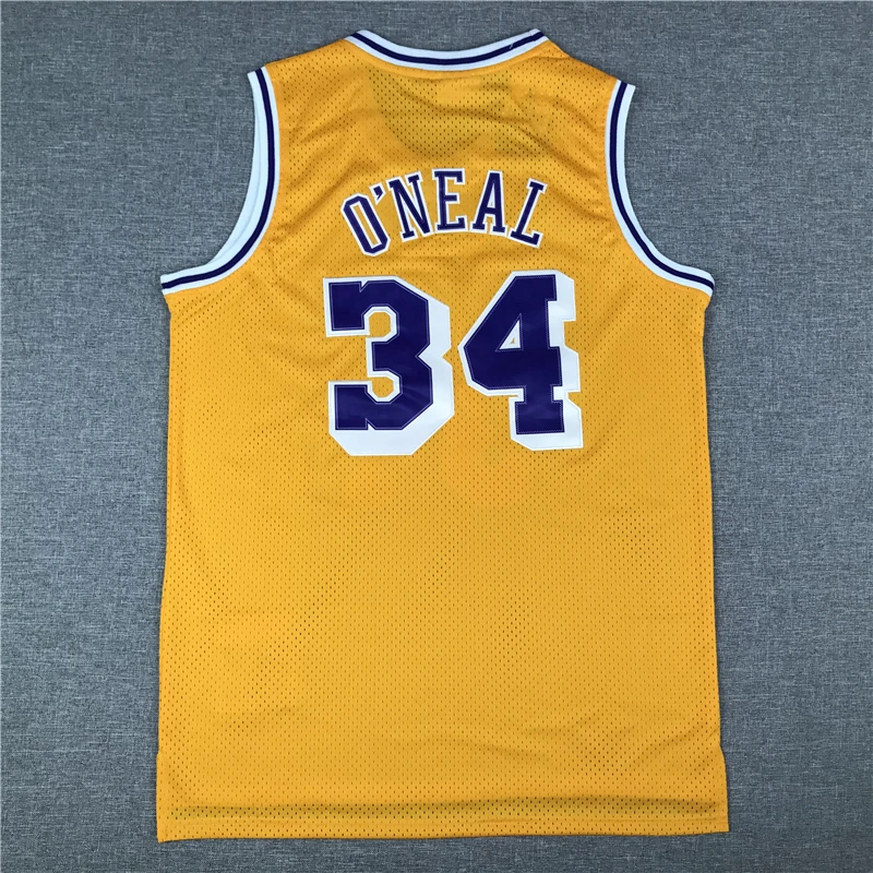 

American Basketball Jerseys Clothes Orlando Magic Shaquille O'Neal #32 #34 European Size Ball Pants T Shirts Tops 2XL