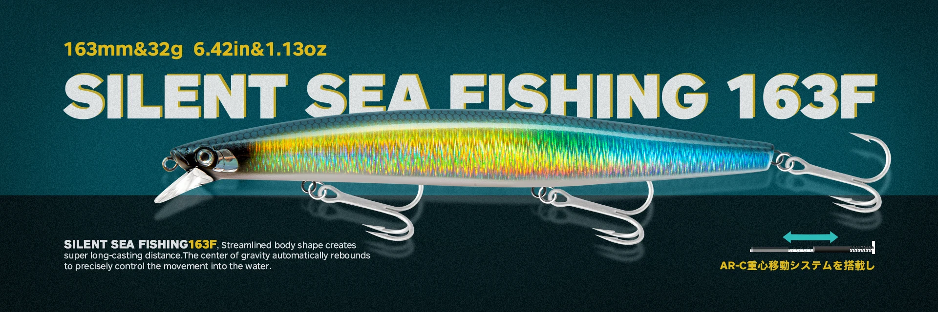 D1 Schwer Sinkender Minnow Angelköder 92mm/49g 110mm/60g Crankbait Wobbler Trolling Künstlicher Harter Köder Forellen-Angelzubehör – Detail 1