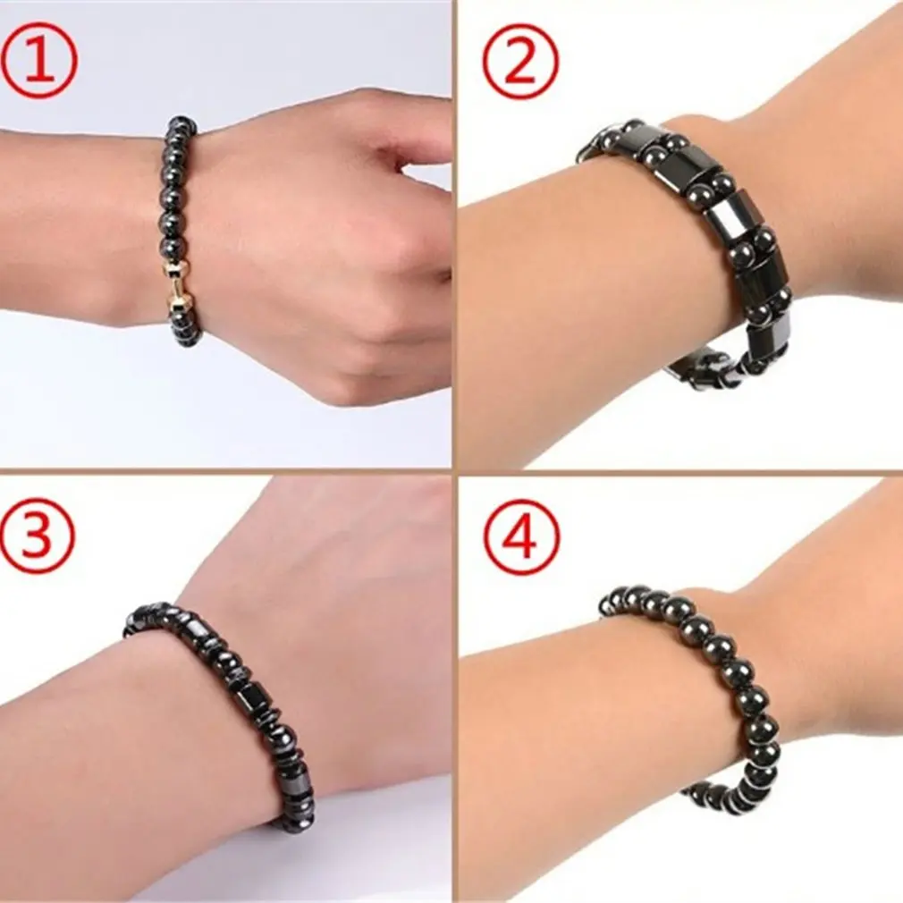 Браслет Магнитный из галлового камня эластичный браслет на каждый день