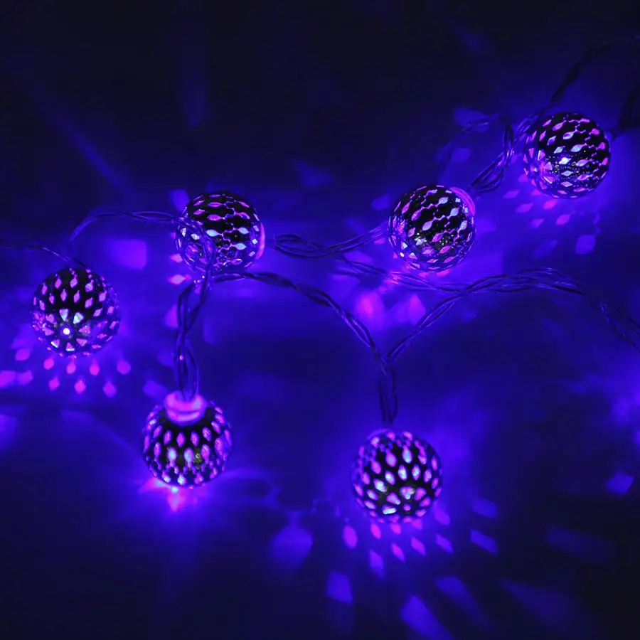 Светодиодный энергосберегающий теплый светильник 2 5 м 20 для сада спальни лужайки