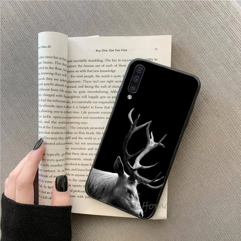 

animal elephant tiger deer Phone Case For Samsung galaxy S note 7 8 9 10 20 fe edge A 6 10 20 30 50 51 70 lite plus Soft Funda