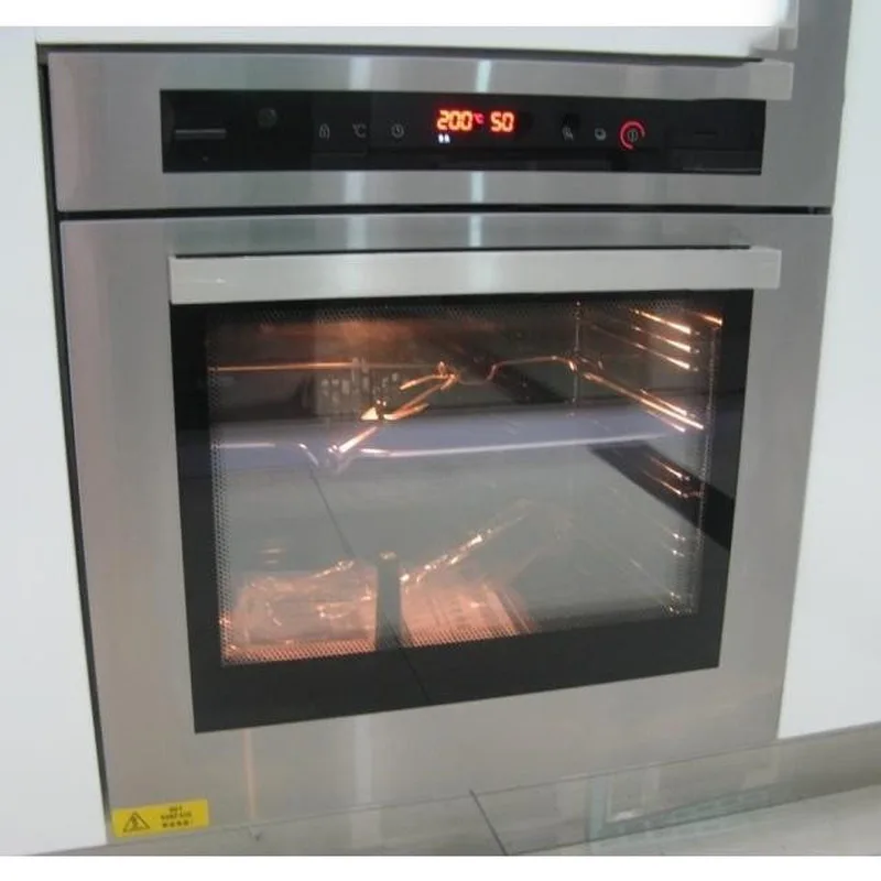 bulit in ovens r012 new touch screen oven home embedded electric oven wind grilled with rotating fork ef free global shipping