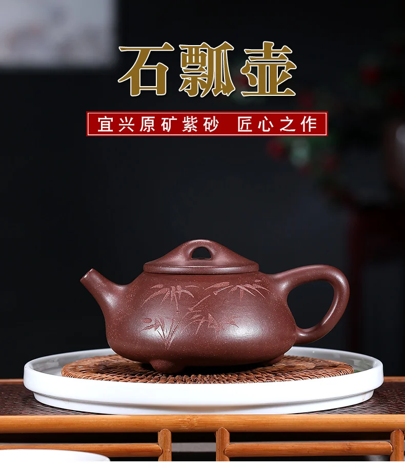 

Purple Clay Small Teapot Afternoon Coffee Vintage Teapot Porcelain Yixing Clay Teapot Gongfu Retro Kettle Teiera Home Eg50ch