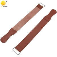genuine leather razor grinder wood handle barber razors grind manual cloth razor fold knife grind strop