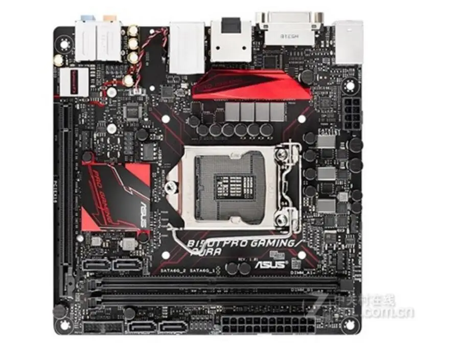 Используемая материнская плата ASUS B150I PRO GAMING/AURA DDR4 Socket 1151 настольная