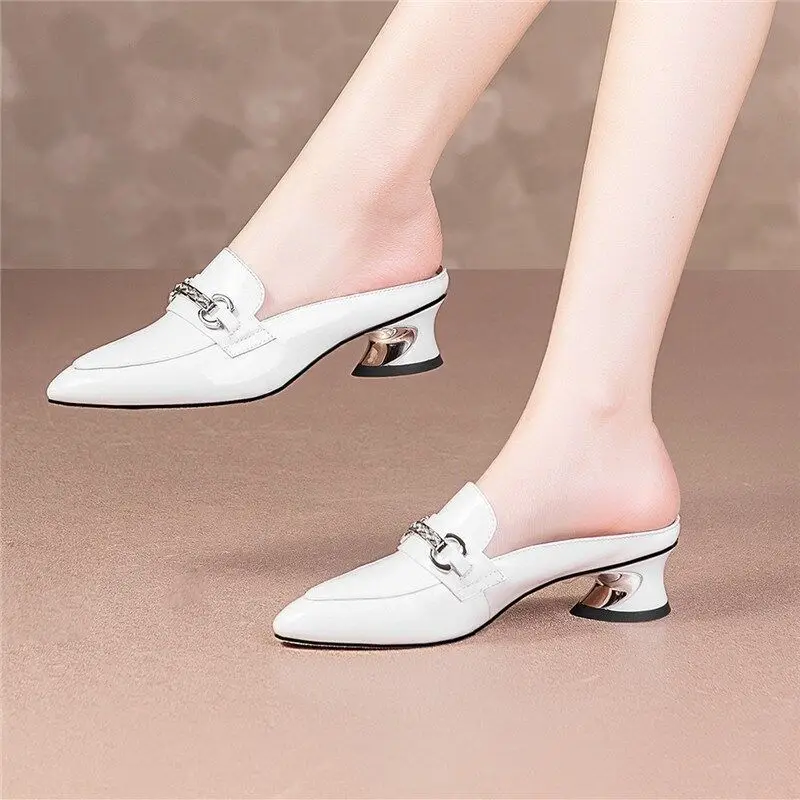 

Туфли Cresfimix женские с острым носком, легкие, квадратный каблук, удобные офисные, стильные, из искусственной кожи, бежевые, C9001