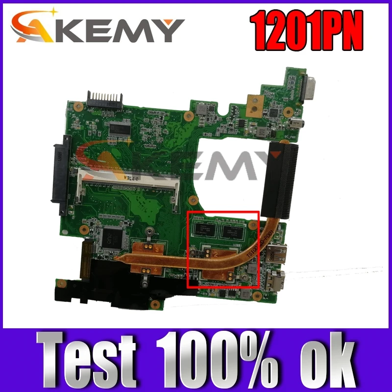 Материнская плата Eee PC 1201PN REV 2 0 для ноутбука Asus материнская 100% протестированная