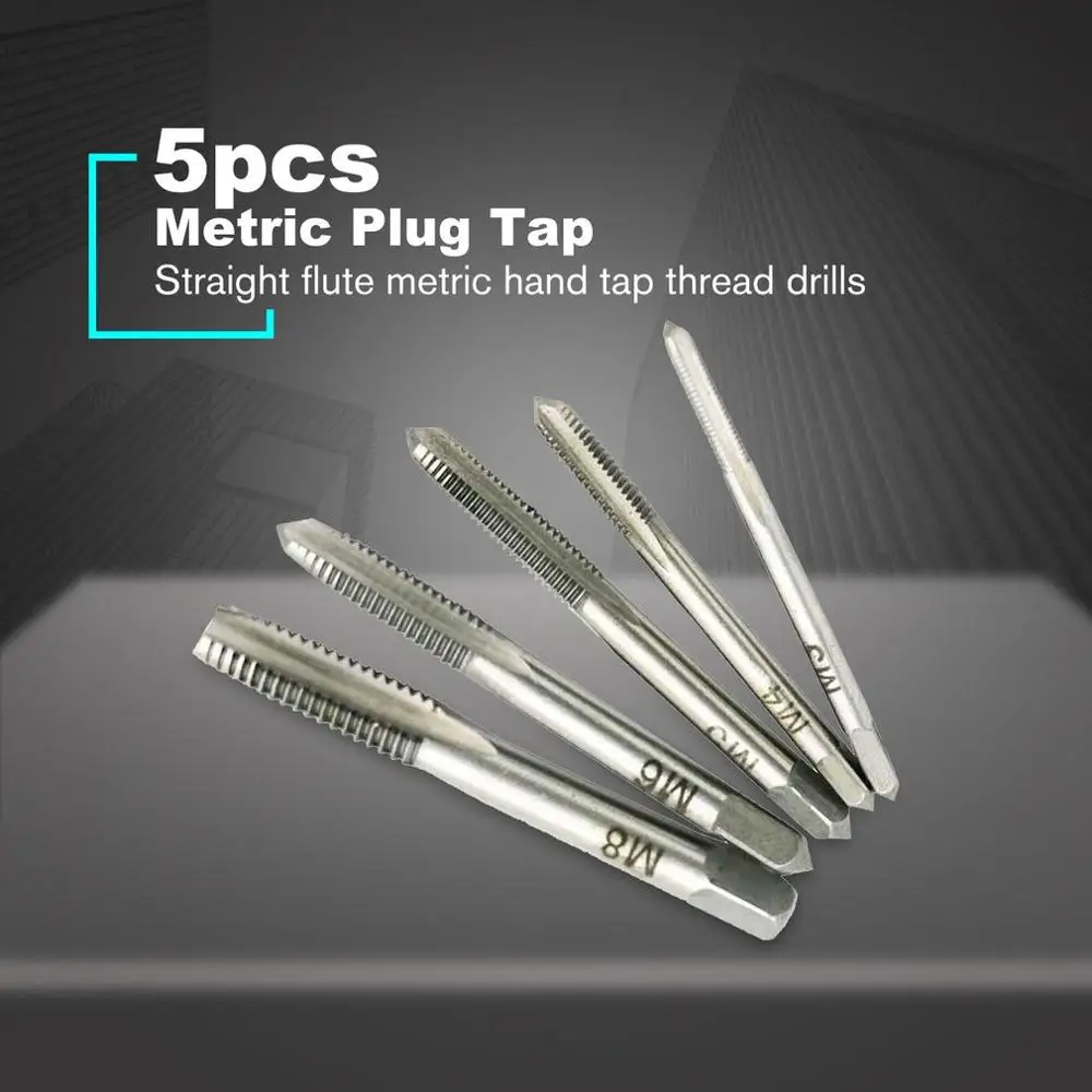 Резьбовая резьба Метрическая Вилка краны 5 шт. стальной шарикоподшипник машина