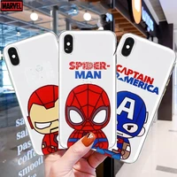 2021 marvels new spider man anime transparent phone cover hull for samsung galaxy s8 s9 s10e s20 s21 s30 plus s20 fe 5g lite