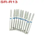 SR-R13 зубные алмазные буры для низкой скорости ручной работы, полировщик, стоматологический инструмент