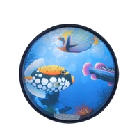 10 inch ocean drum wooden handheld sea wave drum percussion instrument gentle sea sound musical toy gift for kids 2021 new