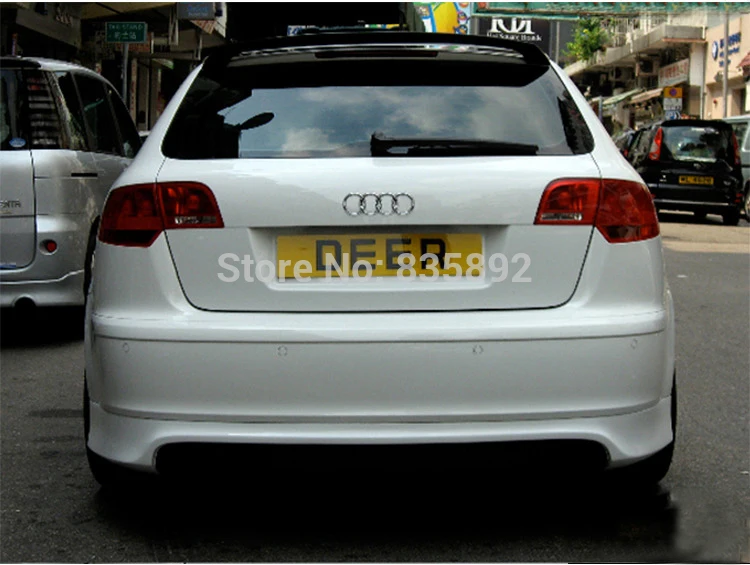 

Carbon fiber AG style auto rear door spoiler wing rear spoiler wing back trunk spoiler for Audi A3 hatchback 03-12