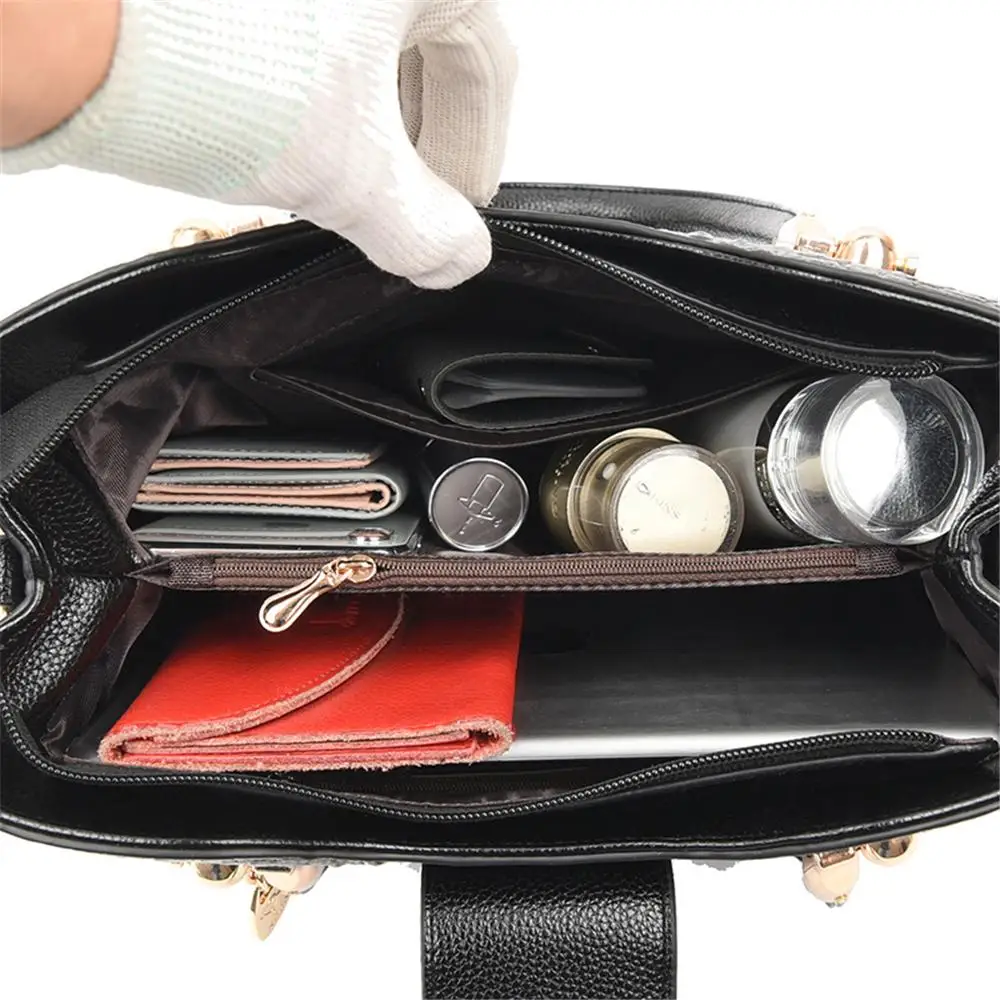 

Pu Leather Crocodile Pattern Crossbody Bags for Women 2021 Designer Handbags High Quality Casual Totes Lady Simple Shoulder Bag