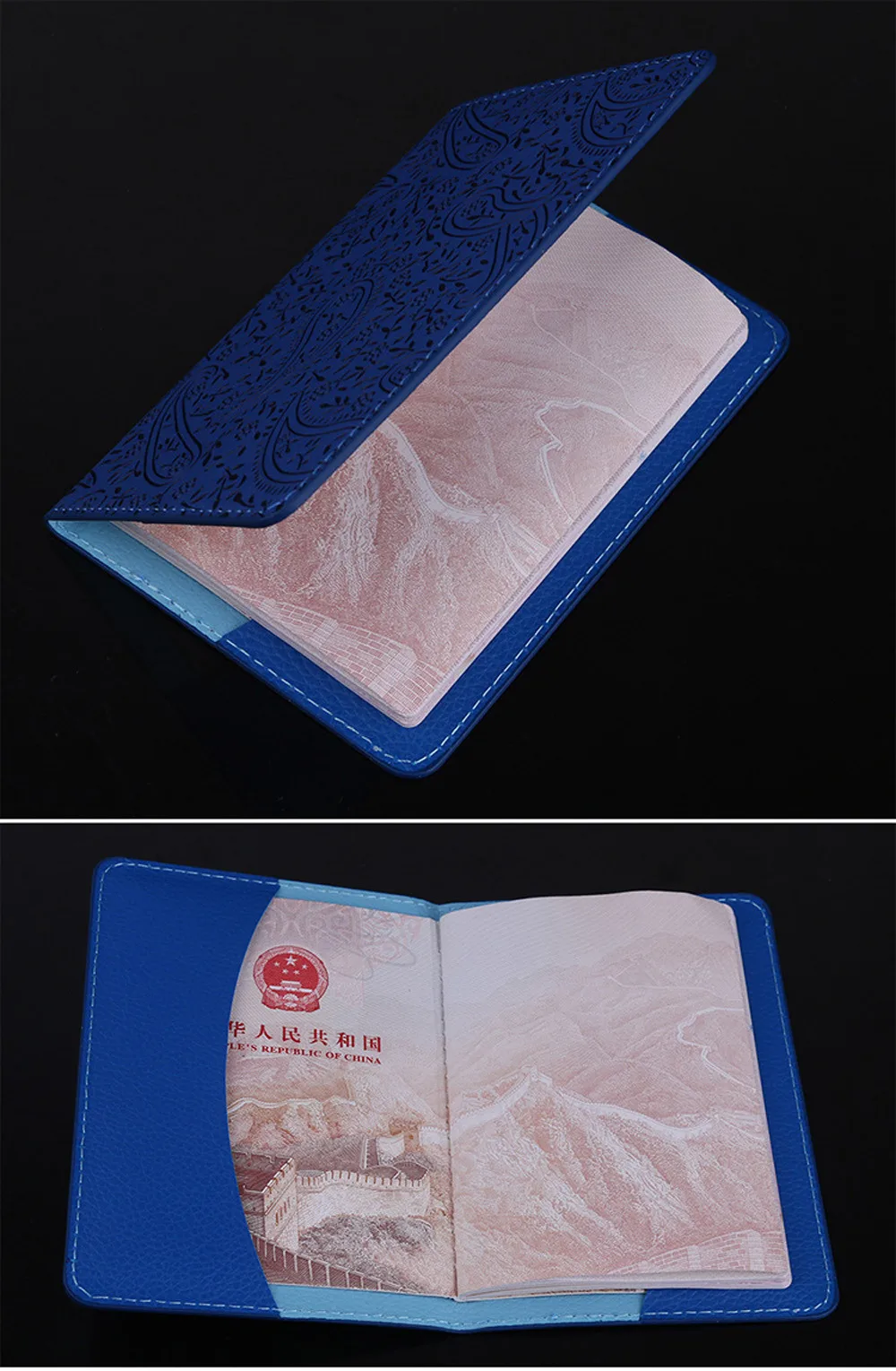 Держатели для паспорта защитный кошелек бизнес держатель карт мягкая обложка