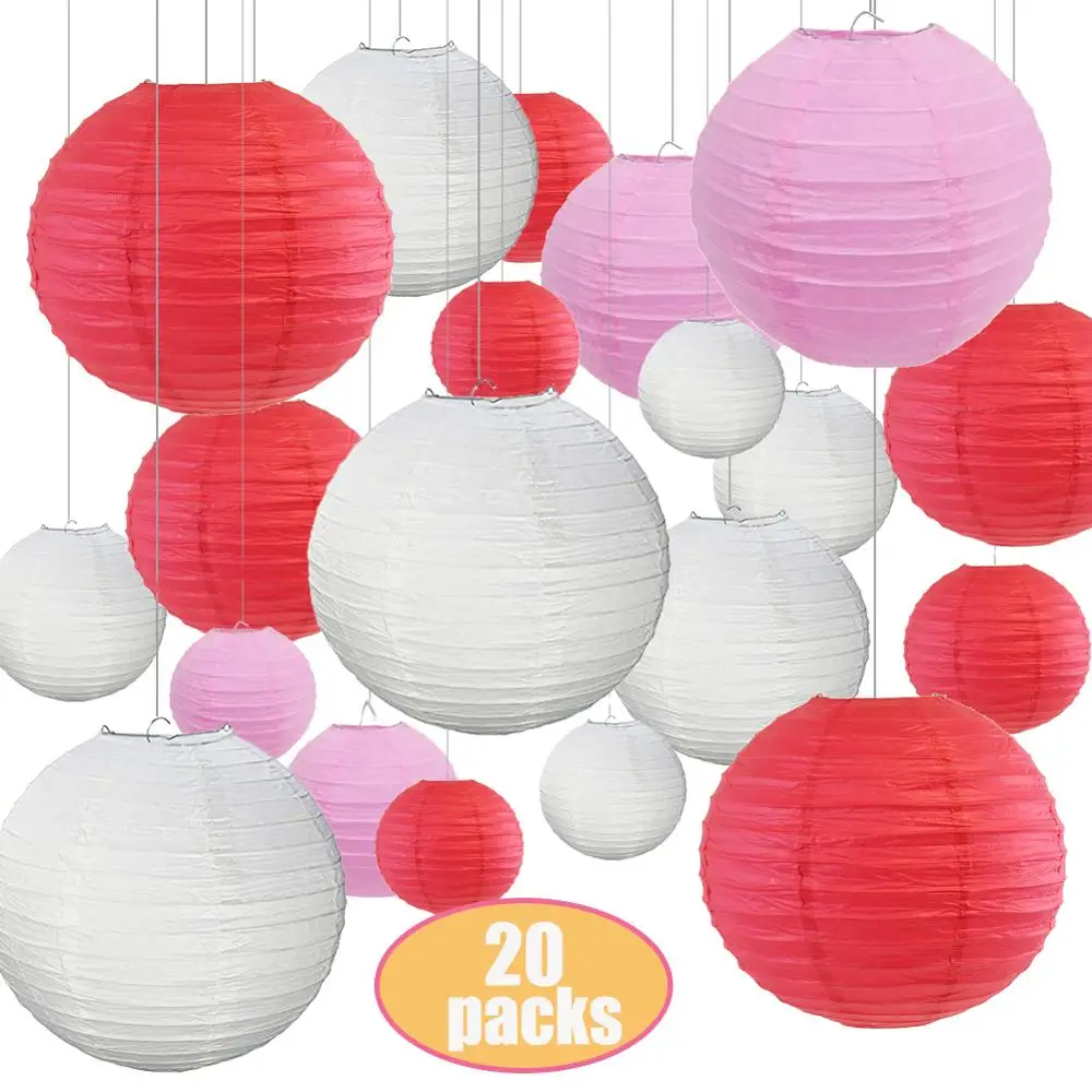 20 дюймов розовая роза Φ для вечеринок мероприятия в ассортименте белая круглые