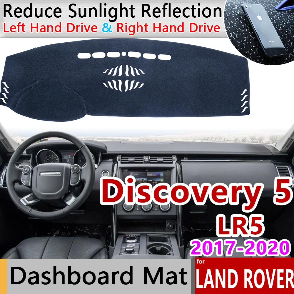 Для Land Rover Discovery 5 2017 2018 2019 2020 LR5 Противоскользящий коврик на приборную панель Зонт