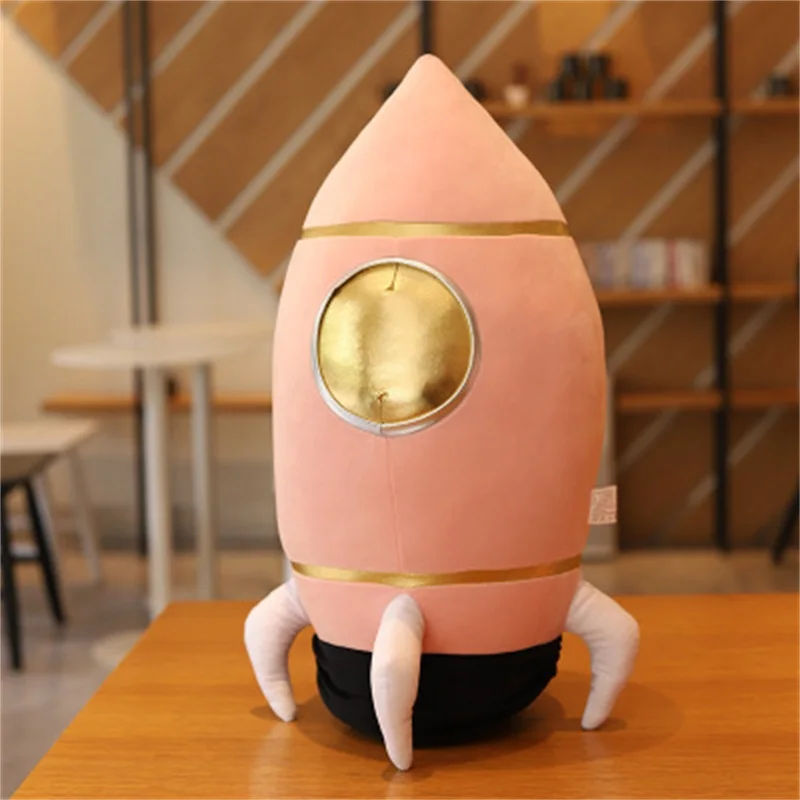 

Creative astronauts and rockets plush toys stuffed pillow toys home decoration appease toys Christmas birthday gifts