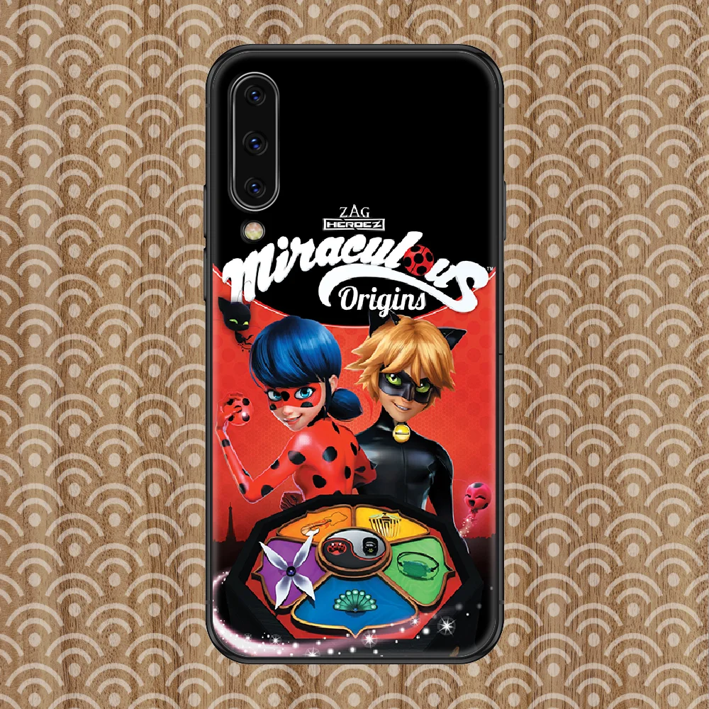 

Ladybugs Girl Phone case For Samsung Galaxy A 3 5 7 8 10 20 21 30 40 50 51 70 71 E S 2016 2018 4G black pretty hoesjes tpu