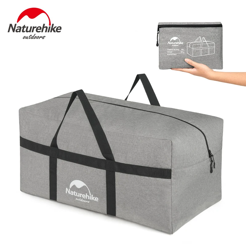 Naturehike 45L 100L уличная походная обновленная Складная Большая вместительная сумка