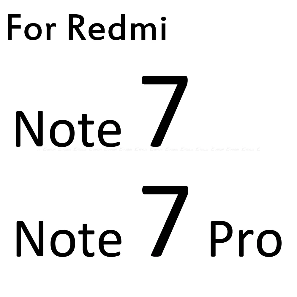 For Redmi Note 7 Мягкая защитная пленка из углеродного волокна на заднюю панель для Xiaomi Redmi Mi 9 8 SE 7 6 Note 8T 5 Pro AI Plus, защита заднего экрана без стекла - Цвет: For Redmi Note 7