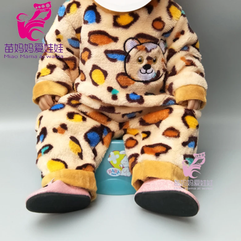 Одежда С Рисунком Тигра шапка для маленьких кукол 43 см костюм 18 дюймовых девочек