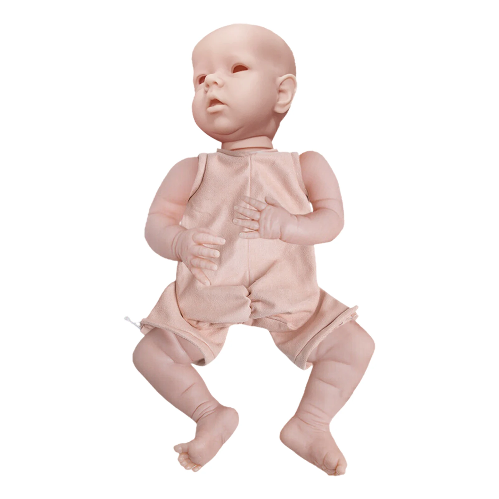 

Мягкие виниловые подарки с имитацией конечностей, Реалистичная кукла-Реборн, набор для малышей, Playmate с тканевым телом, неокрашенный на ощуп...