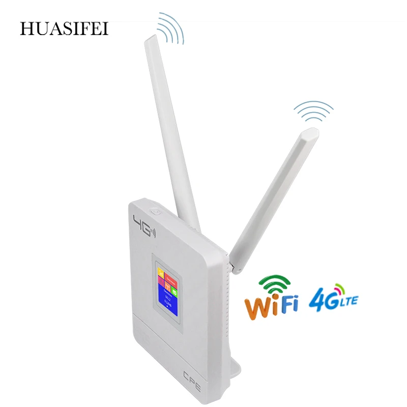 Разблокированный Wi-Fi-роутер 3G с 4G портами Lte портом Wan/Lan двумя внешними антеннами