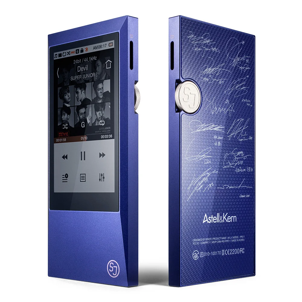 Оригинальный IRIVER Astell & Kern AK Jr 64 Гб HIFI плеер портативный DSD Музыка MP3 аудио без