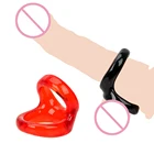Мужские кольца на пенис устройство целомудрия Задержка эякуляции игры для взрослых кольца на пенис Эротические Секс-игрушки для мужчин интимные изделия