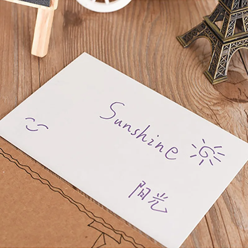 

10pcs Blank Kraft Paper Card Sketch Drawing Gift Cards Bookmarks DIY Graffiti Painted Kraft Paper Postcards Invitation Cards