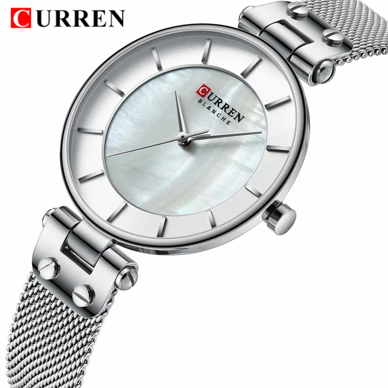 CURREN Relogio Feminino модные женские часы лучший бренд класса люкс Женские вакуумная