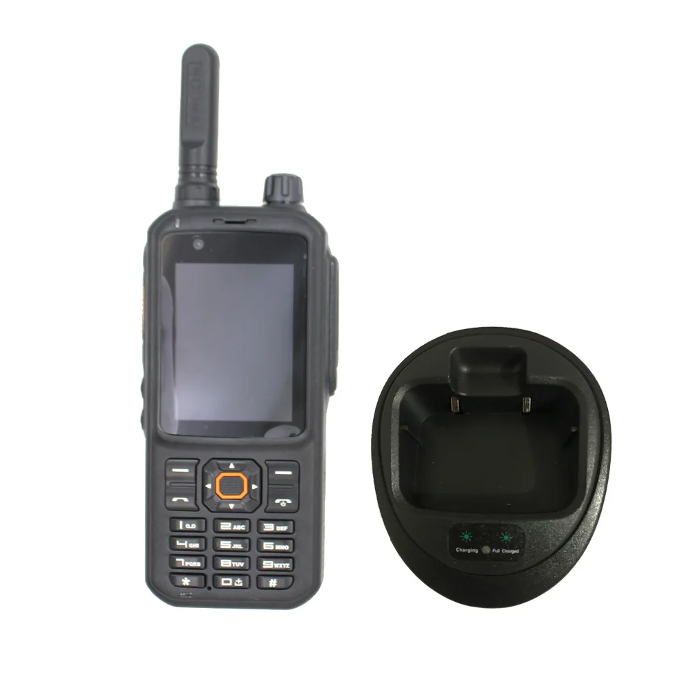 T298S with Charger T298S Inrico портативный мобильный телефон радио Wi-Fi Walkie Talkie сенсорный экран WCDMA GSM 3g gps домофон приемопередатчик - Цвет: T298S with Charger