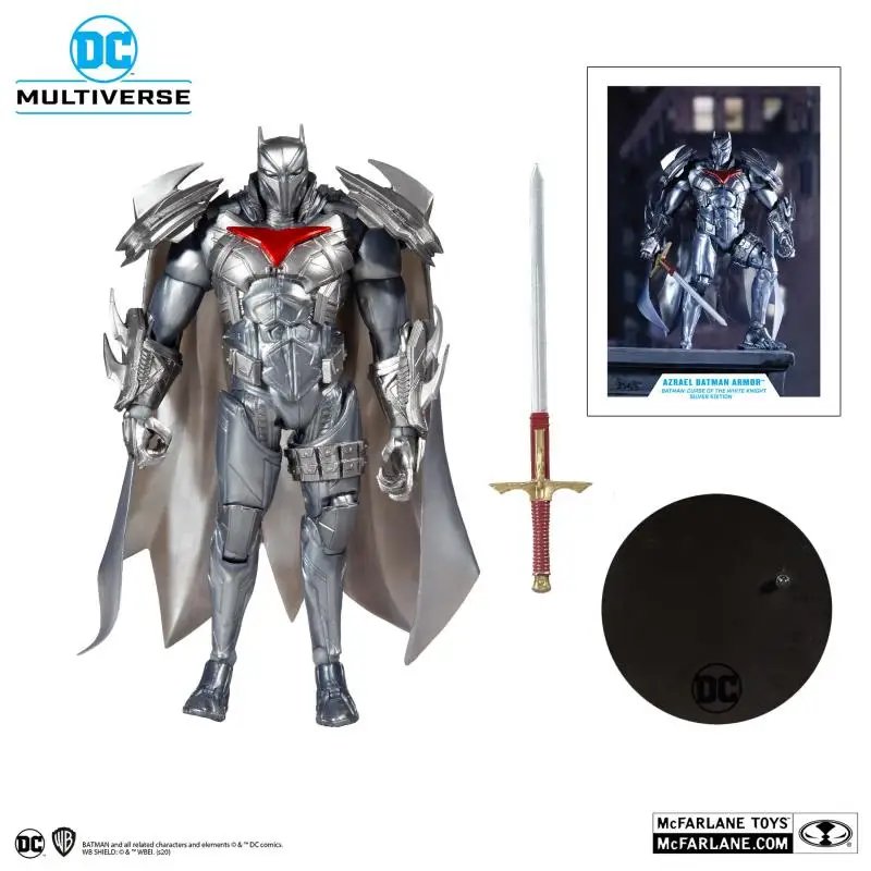 

McFarlane DC Comics Azrael Batman Anime Action Figure Movies and TV 7Inch PVC Collectible figurines Model Toys For Boys Gifts
