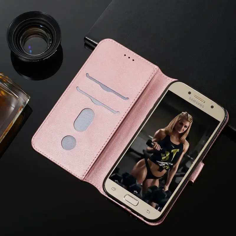 Для samsung Galaxy A5 чехол Кожаный чехол-бумажник для телефона с отделениями для карт чехлы на samsung A5 A520 Etui противоударный Ретро протектор
