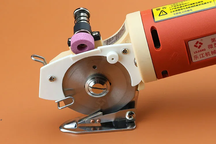 Электрический станок для резки ткани 150 Вт 65 мм лезвие из нержавеющей стали Электрический круглый нож резак для ткани YJ-65 высокое качество