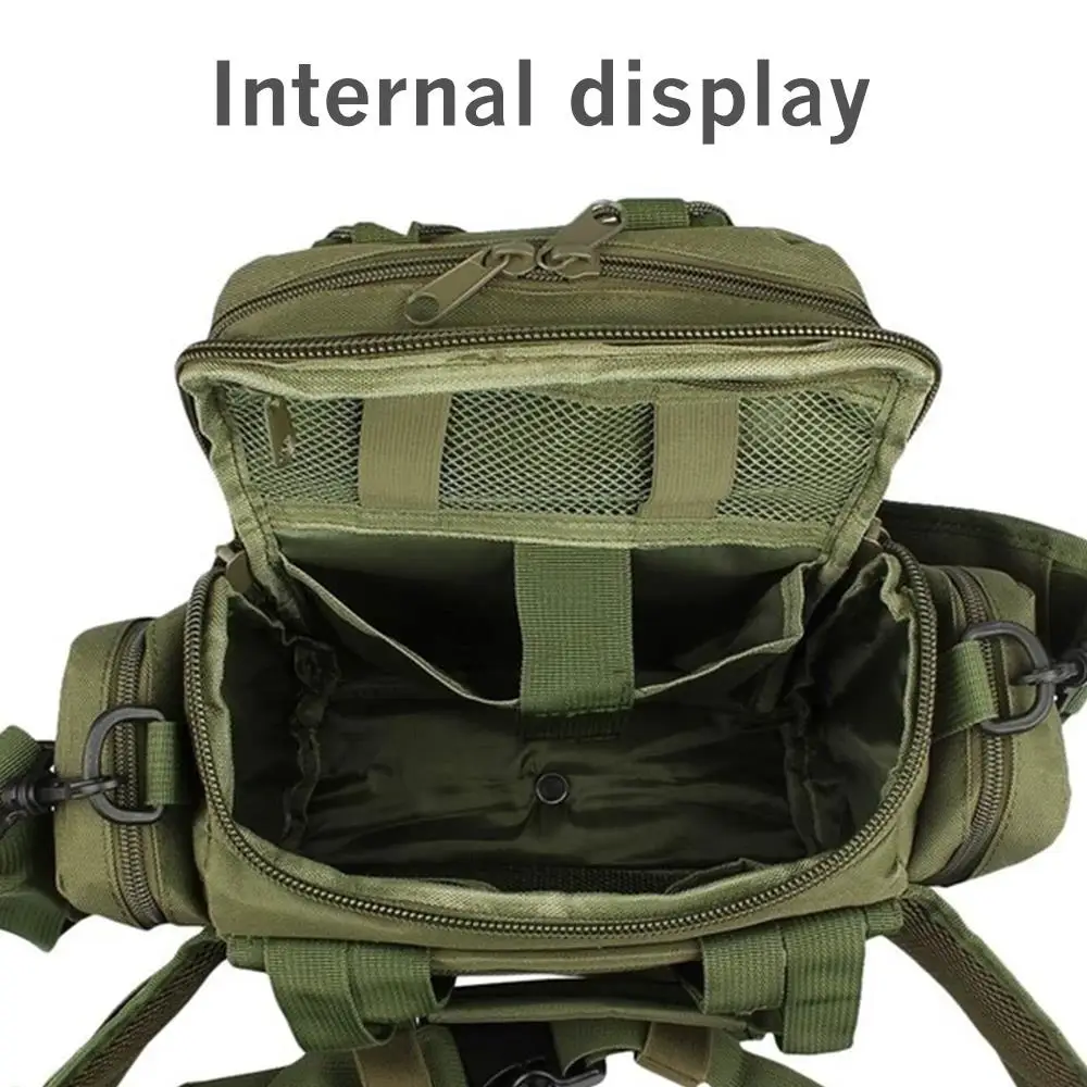 Ткань Оксфорд 600D 15L Сумка для кемпинга сумка через плечо нагрудная