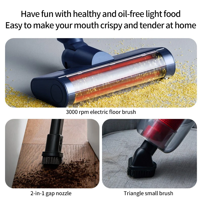 

Deerma VC20pro Wireless Vacuum Cleaner 17Kpa Suction With Mopping Function Long-lasting Handheld Mite Removal Instrument