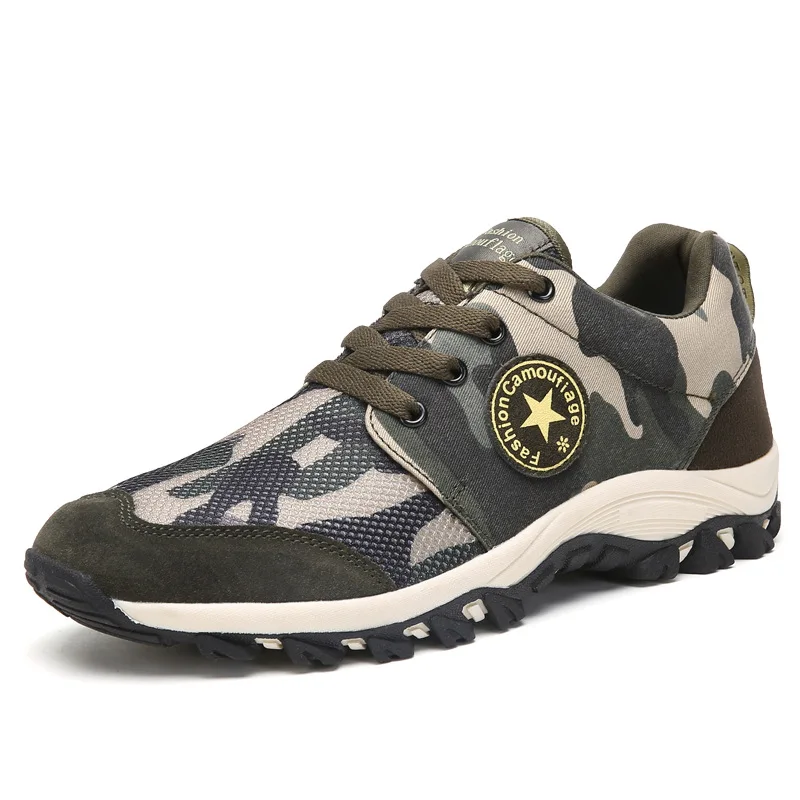 

New Arrival Classics Style Men Hiking Shoes Lace Up Men Sport Shoes Outdoor Jogging Trekking Sneakers Fast Free Shipping 35-44