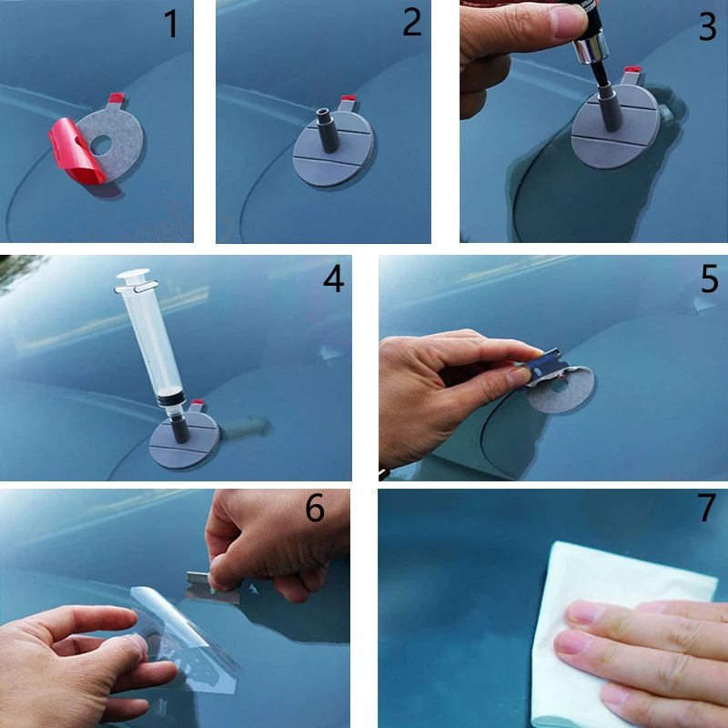 

Bicycle Window Cracks Scratches Cracks Repairing Fluid Reducing Agent Glue Tool Glass Scratch Crack Restore Window Screen