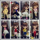 Кукла Blythy, одежда ручной работы для кукол 16, модная одежда для кукол Blyth, топы, детские игрушки, 16, набор милой одежды