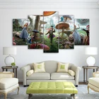 Новое поступление, 5 шт., полная квадратнаякруглая дрель 5D, алмазная картина DIY, комбинированная мозаика для вышивки, Алиса в стране wonderland