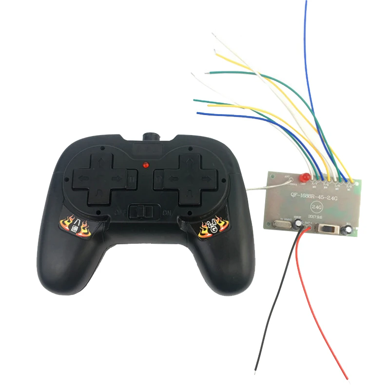 2 4G 8CH DIY беспроводной RC игрушечный пульт дистанционного управления и приемник