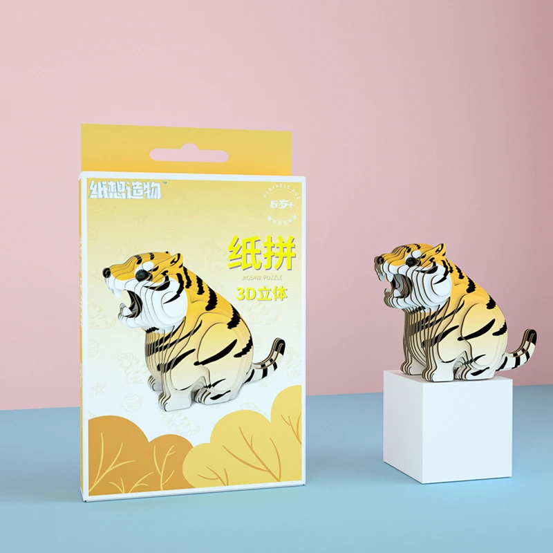 

Новая модель карточки, строительные наборы, 3D бумажные модели животных «сделай сам», строительные игрушки, развивающие игрушки, модель живо...