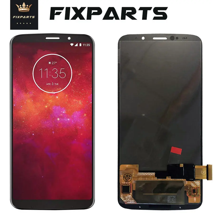 XT1929 для Motorola Moto Z3 Play LCD дисплей + сенсорный экран дигитайзер панель сборка Замена